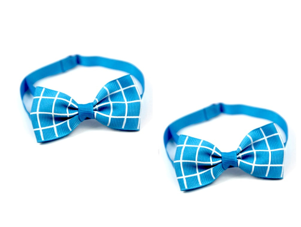 Plaid Tie Cat Dog