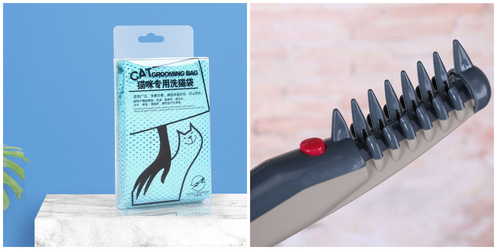 Cat Anti-scratch Bite Pet Nail Clipper/Bath Cat Bag