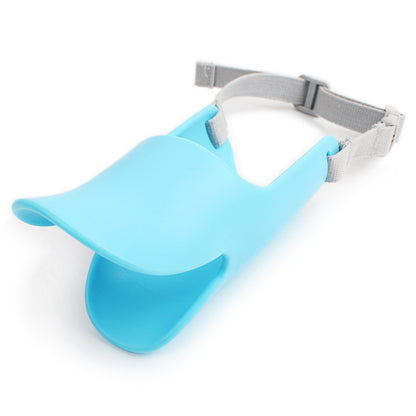 Dog Muzzle Silicone Mask Duck Muzzle
