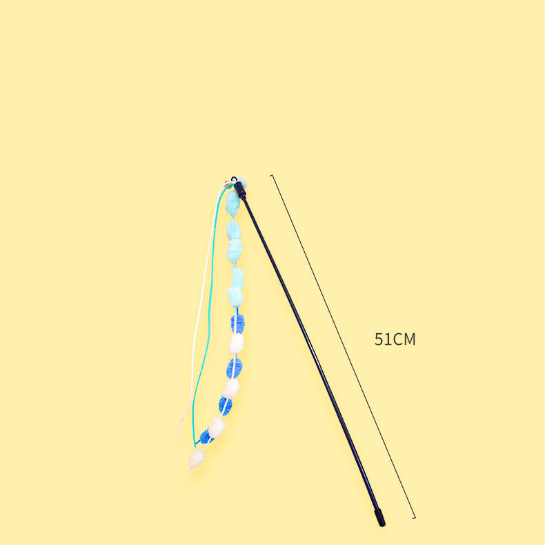 Bite Resistant Knot High Tease Cat Stick