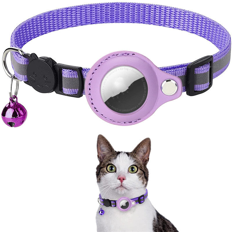Reflective  Waterproof  Collar For Airtag Cat/Small Dog
