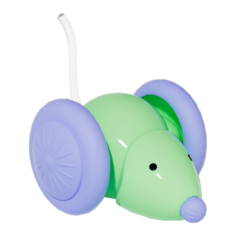 Cat Toy Electric Mouse Car - Automatic Teaser With Intelligent Obstacle Avoidance